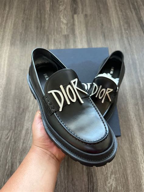 stussy dior loafer|dior stussy collab 2020.